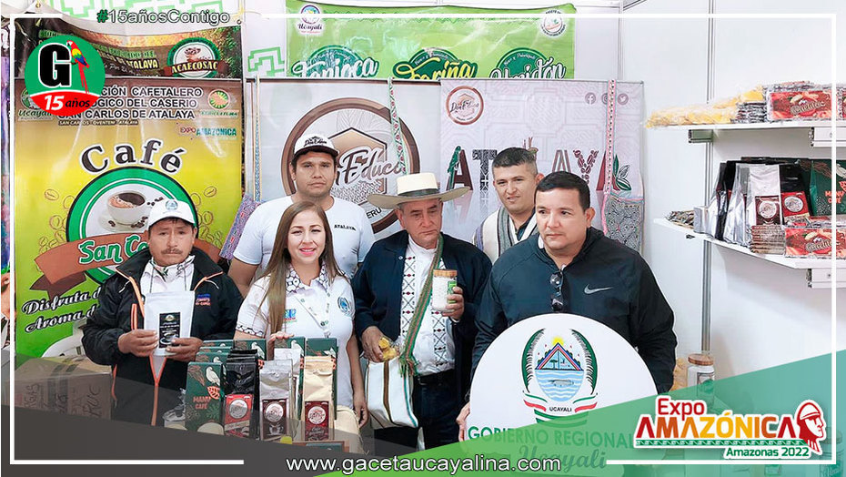 Destacan la calidad de los productos de Atalaya en la Expo Amazónica 2022