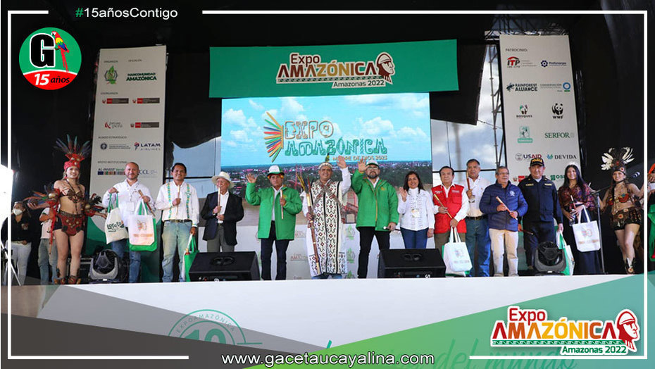 Con éxito se clausuró la "Expo Amazónica 2022" en la ciudad de Chachapoyas en la región Amazonas