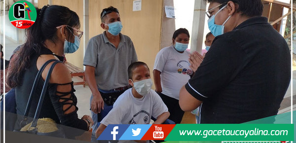 Campaña gratuita de certificación a personas con discapacidad  en Yarinacocha