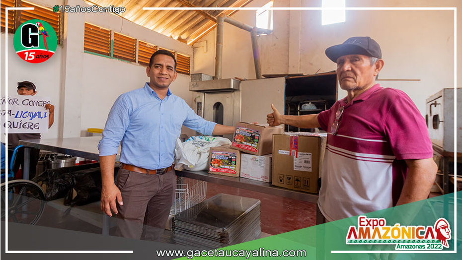 Congresista ucayalino apoya a la Asociación Sakura en Yarinacocha