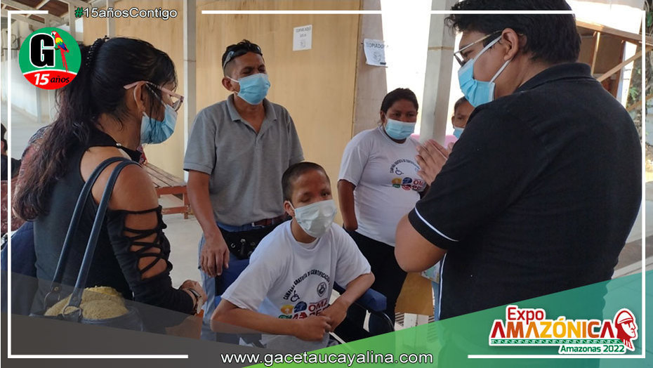 Campaña gratuita de certificación a personas con discapacidad en Yarinacocha