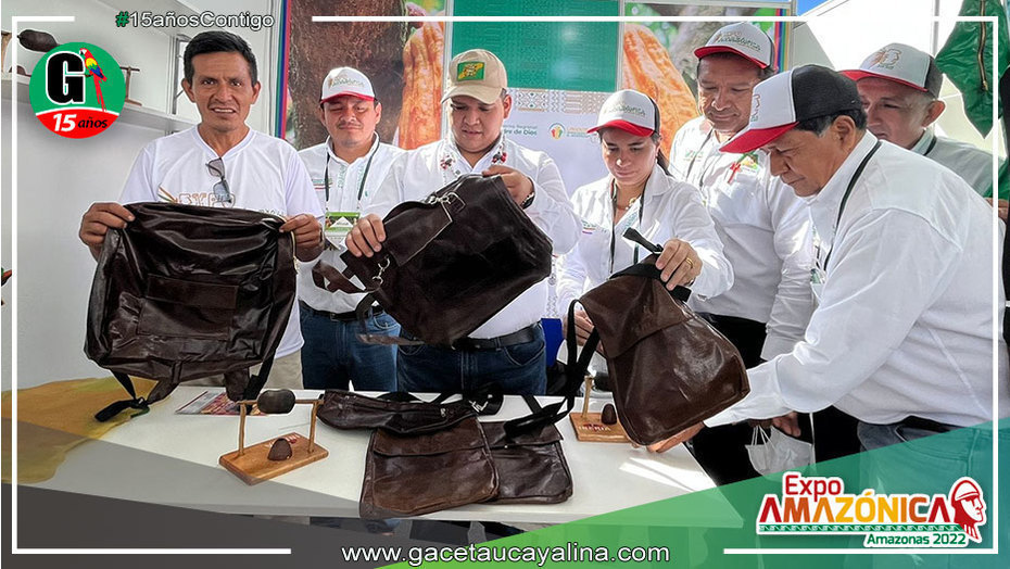 El Shiringuero artesano de Iberia Madre de Dios, participo en la Expo Amazónica 2022