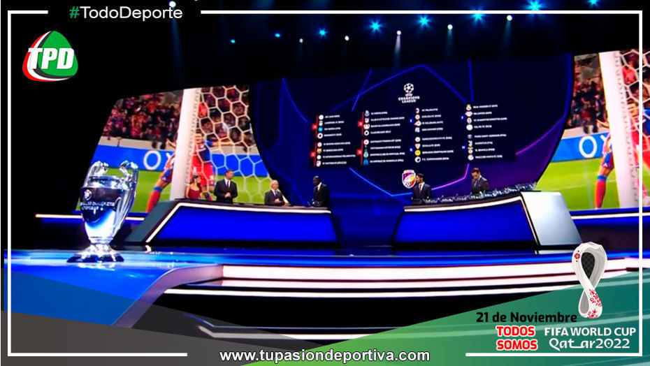 ¡Así quedaron los grupos de la Champions League!