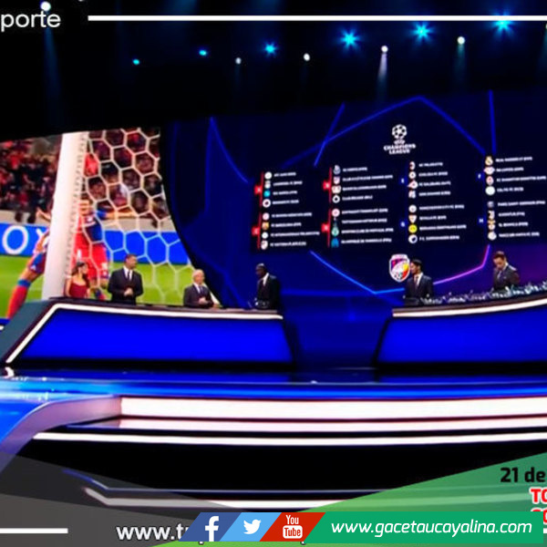 ¡Así quedaron los grupos de la Champions League!