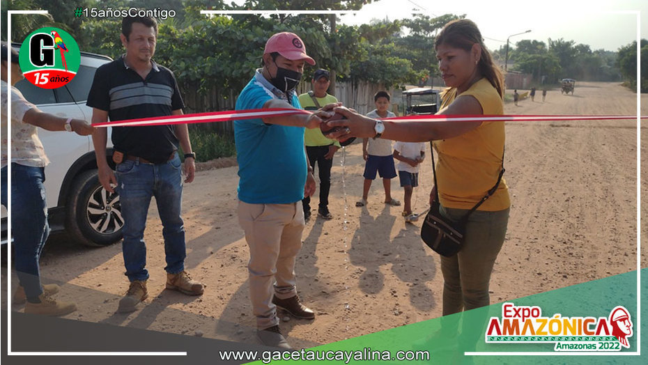 Se inauguró obra de alcantarillado pluvial y afirmado de calles en el A.H. Los Yines