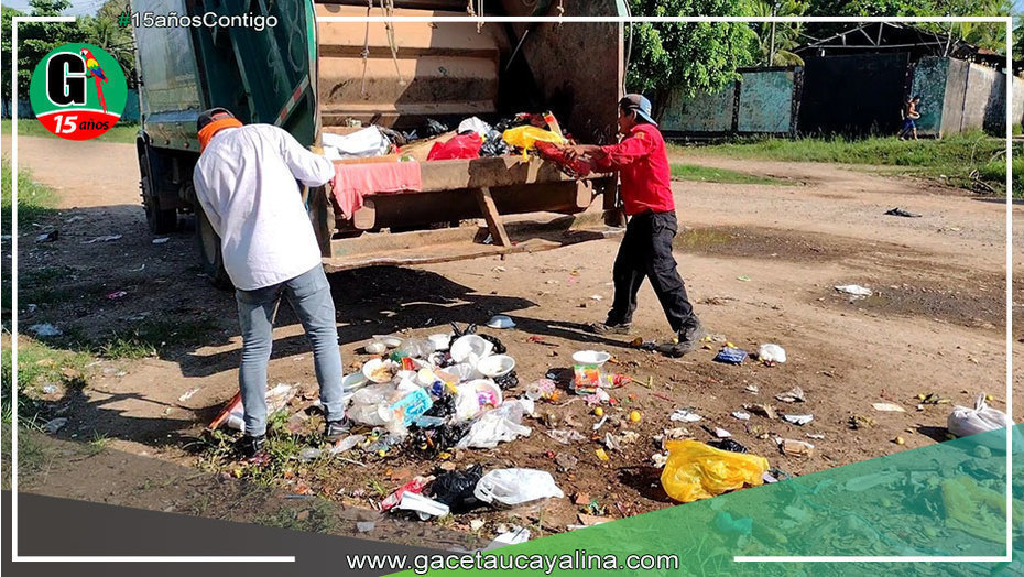 En Yarinacocha se impondrán papeletas preventivas a quienes saquen su basura fuera del horario establecido