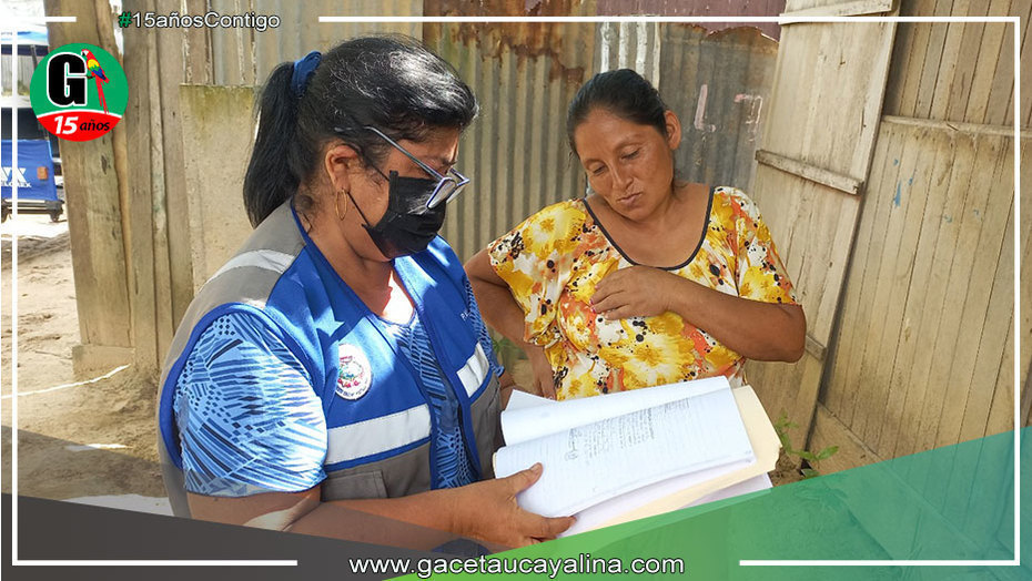 Supervisan comités del PVL en Yarinacocha