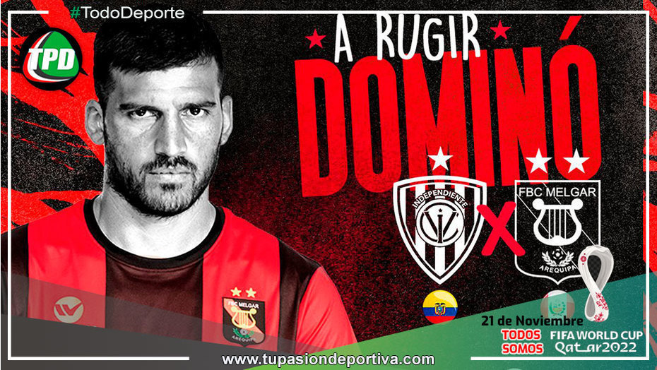 Hoy en las semifinales de la Copa Sudamericana se miden Melgar Vs Independiente del Valle