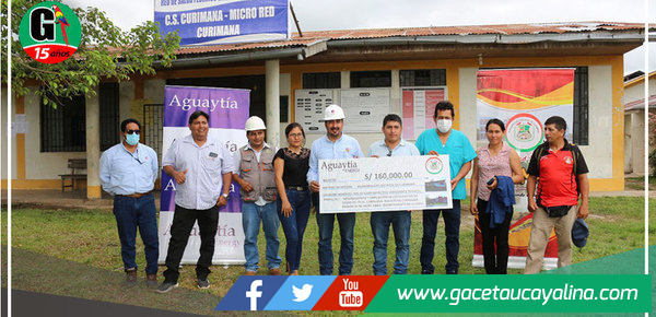 Aguaytía Energy y Municipalidad Distrital entregan obras para el desarrollo de Curimaná