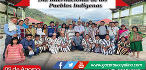 Congresista Elvis Vergara Mendoza Saluda a todos los Pueblos Indígenas del Perú