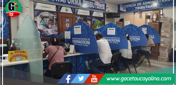 Se amplió la campaña tributaria hasta el 30 de septiembre en Municipalidad de Yarinacocha