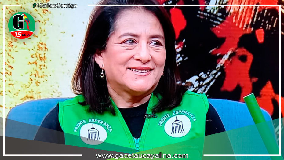 Para la única candidata mujer para Lima
