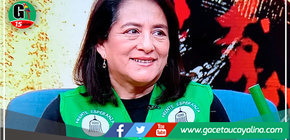 Para la única candidata mujer para Lima