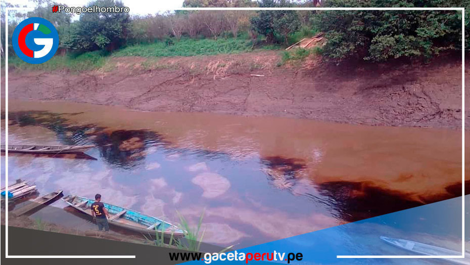 Loreto: Quebrada Cuninico y río Marañón contaminados por el derrame de petróleo