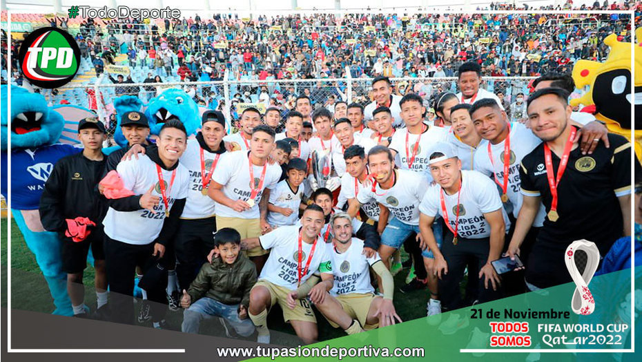 Cusqueños se procamaron campeón de la Segunda División