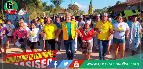 Multitudinaria y pluricultural fue el Cierre de Campaña del Cacao en el distrito de Masisea 