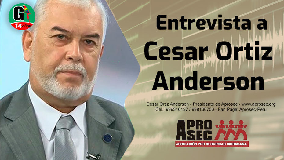 Entrevista al presidente de Aprosec a dos semanas de elecciones y donde la inseguridad es el principal problema