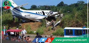 Accidente aéreo deja por lo menos 15 personas heridas en Loreto