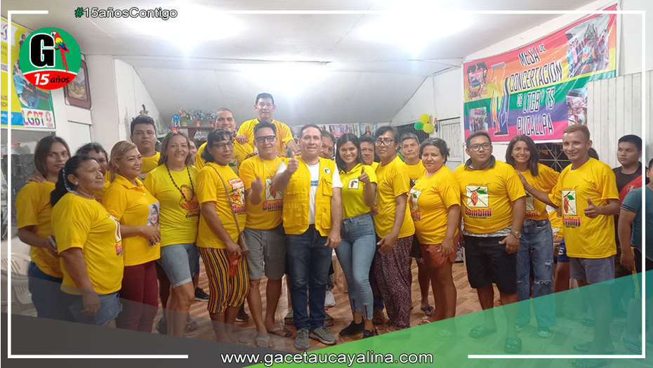Comunidad LGTB ucayalina, respalda a Candidato del Cacao