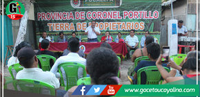 Moradores del A.H. 21 de agosto celebraron titulación de sus tierras