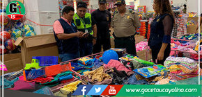 Fiscalía continúa ejecutando el plan de lucha contra la piratería y el contrabando en Ucayali