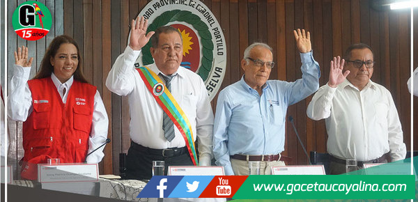 Alcalde Segundo Pérez a Aníbal Torres: “Está por concluir el proyecto de agua y desagüe sector 12- Manantay”