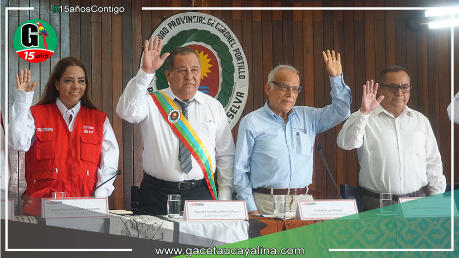 Alcalde Segundo Pérez a Aníbal Torres: “Está por concluir el proyecto de agua y desagüe sector 12- Manantay”