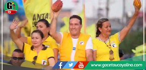 Así fue la Caravana y Cierre de Campaña Electoral del partido “Cambio Ucayalino”