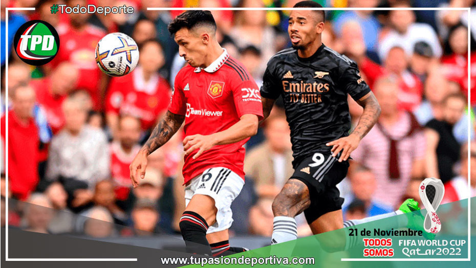 Arsenal perdio 3 a 1 ante el Manchester United