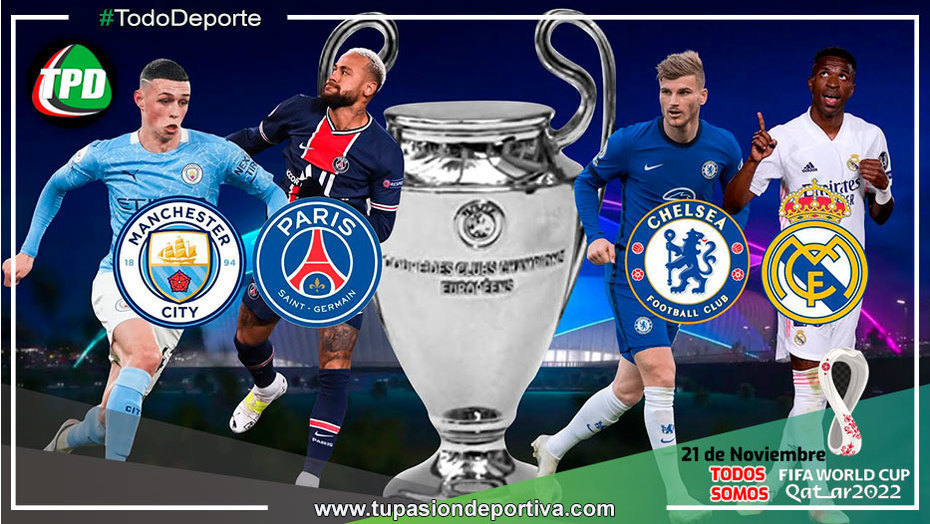 Real Madrid, PSG y Manchester City parten como favoritos