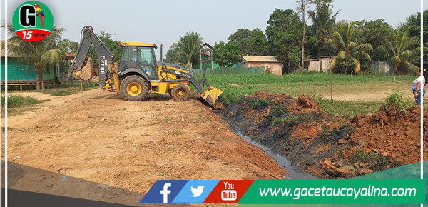 Municipalidad realiza mantenimiento de vías principales en Comunidad Intercultural Bena Jema