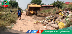 Recogen residuos sólidos en habilitación urbana San Borja  