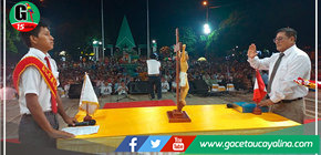 Alcalde Provincial de Ucayali en Contamana fue juramentado por alcaldes escolares