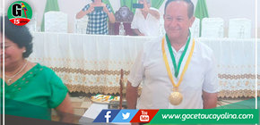 Francisco Mendoza juramentó en Atalaya como nuevo alcalde provincial