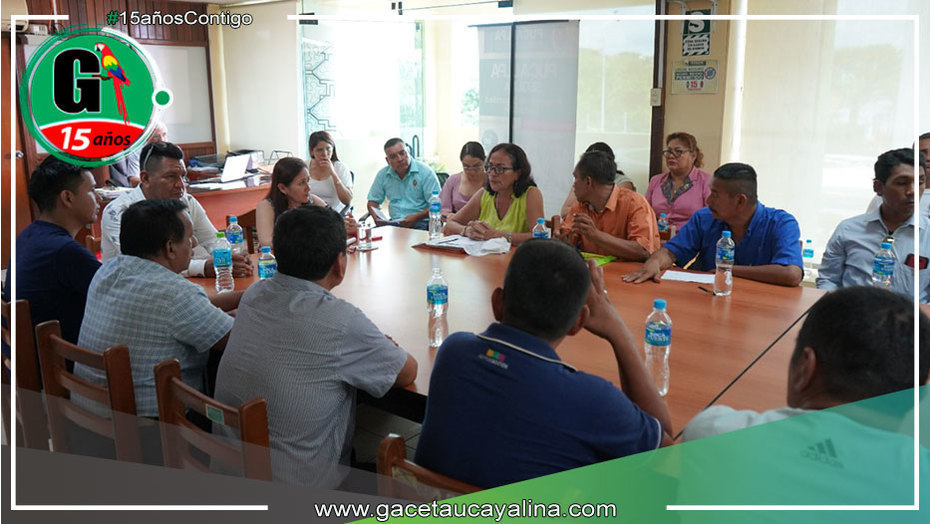 AA.HH. de Manantay se reúnen con alcaldesa provincial en busca de solución a problemas de titulación de predios