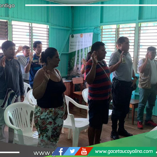 Juramentan al Comité Distrital de Seguridad Ciudadana del distrito de Yurúa