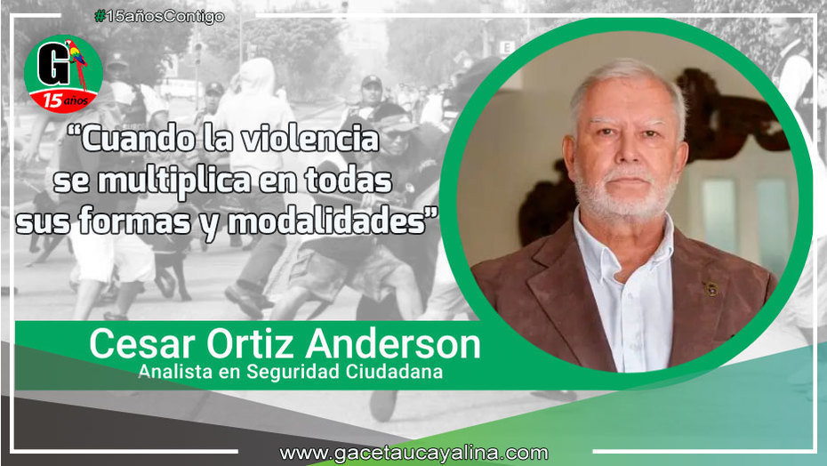 Cuando la violencia se multiplica en todas sus formas y modalidades