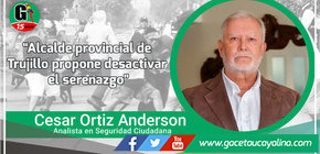 Alcalde provincial de Trujillo propone desactivar el serenazgo