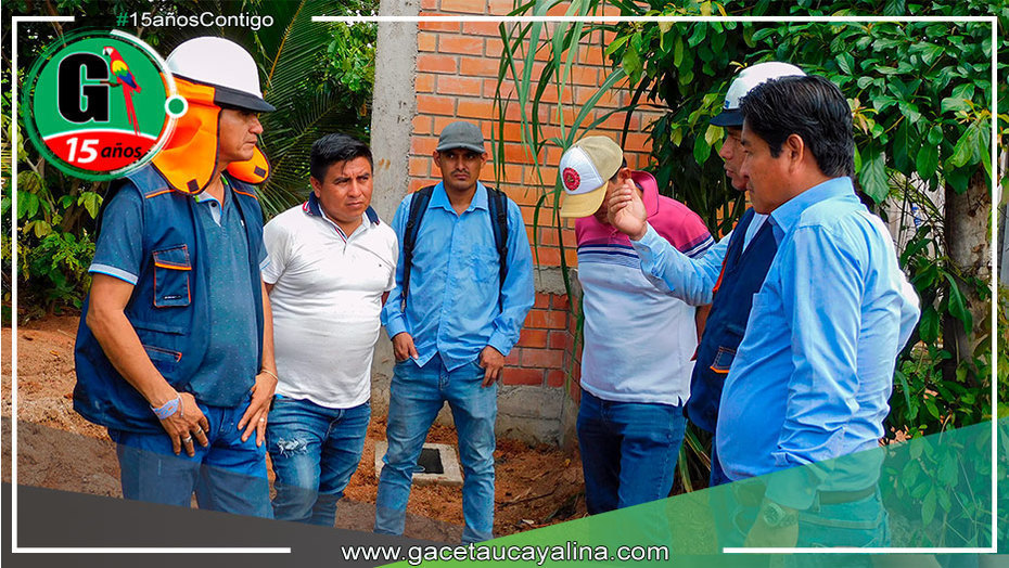 Alcalde de Manantay inspeccionó obra de Agua Potable en el C.P. Nuevo San Juan