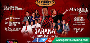 “Manuel Donayre, Los Morunos, Hermanos Castro” por primera vez juntos en una noche romántica y de mucha jarana