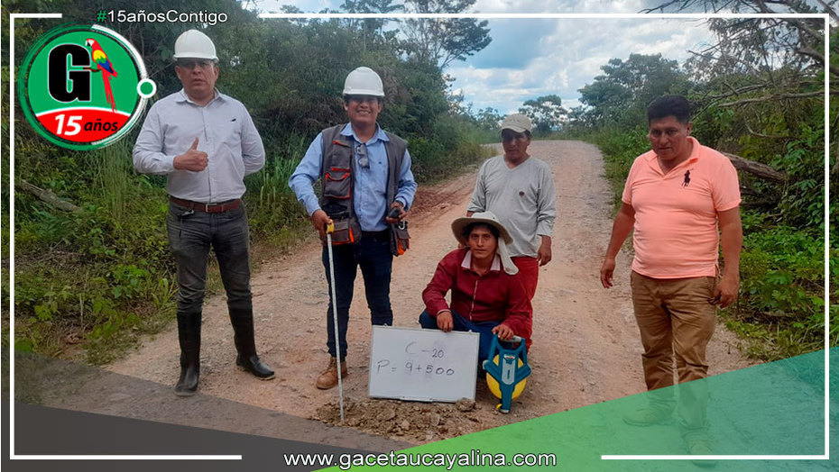Director de Transportes de Ucayali encabezó trabajos de levantamiento de información en el tramo cruce Pauti – Oventeni en la provincia de Atalaya