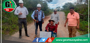 Director de Transportes de Ucayali encabezó trabajos de levantamiento de información en el tramo cruce Pauti – Oventeni en la provincia de Atalaya