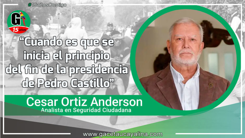 Cuando es que se inicia el principio del fin de la presidencia de Pedro Castillo