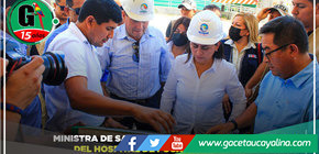Ministra de Salud anuncia destrabe de la obra del hospital de Pucallpa para culminación 