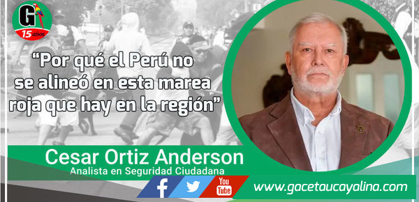 Por qué el Perú no se alineó en esta marea roja que hay en la región