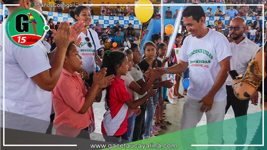 Alcalde de Manantay inauguró vacaciones útiles 2023