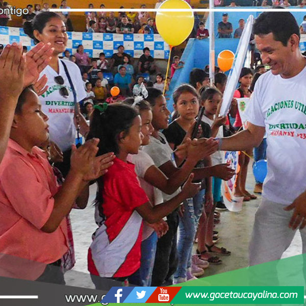 Alcalde de Manantay inauguró vacaciones útiles 2023 