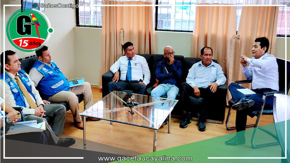 Alcalde de Manantay y Director Regional de Trabajo se reúnen para realizar actividad en el distrito de Manantay