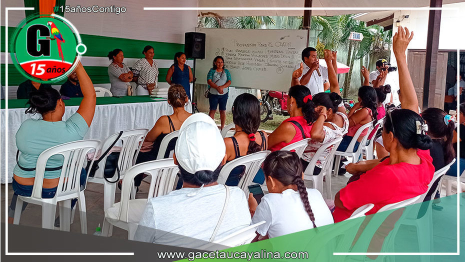 Municipalidad de Manantay llevó a cabo la elección del Comité Administrativo del PVL
