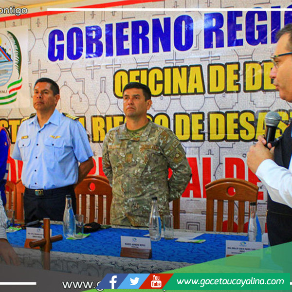 Juramentan e Instalan la Plataforma Regional de Defensa Civil